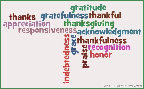 Franciscan Focus: A week full of Thankful Thursdays!